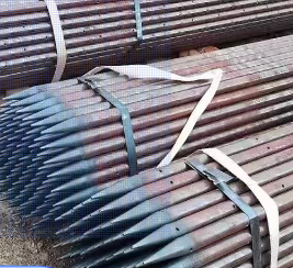 黄冈超前小导管预埋钢管出尖打孔焊倒刺无缝焊管厂