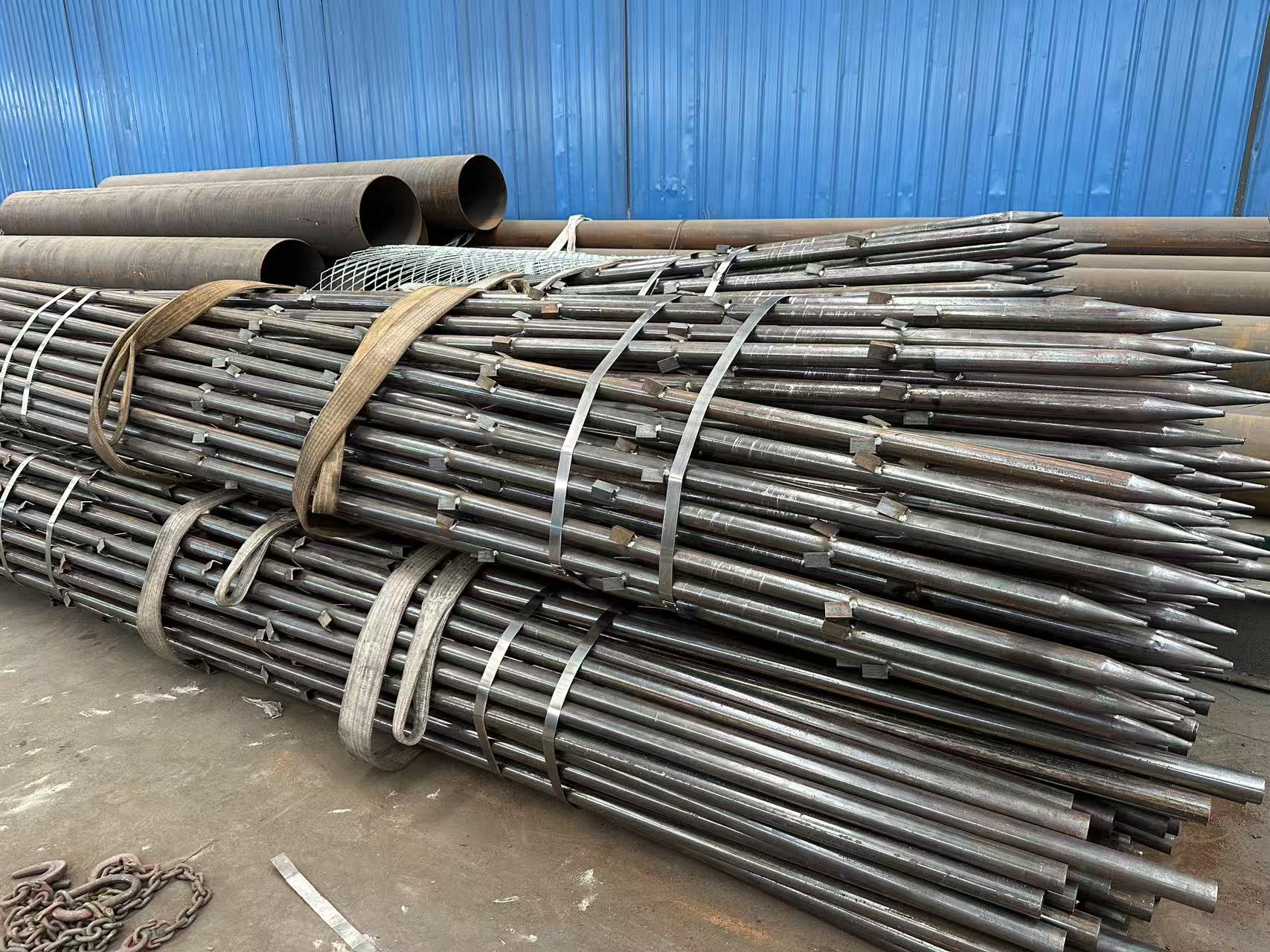 黄冈隧道基坑支护锁脚锚杆热轧无缝管