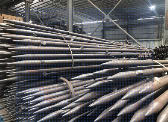 黄冈注浆无缝钢管棚管25/32/42/48/50/60/76/89mm超前小导管钢花管